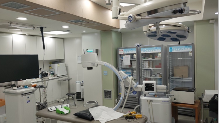 첨단재생의료 수술실, 시공중인 첨단재생의료 수술실